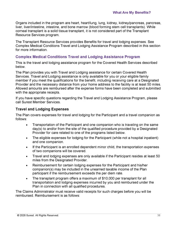 APTURA Group, Inc. - Surest Plan Summary - Page 40