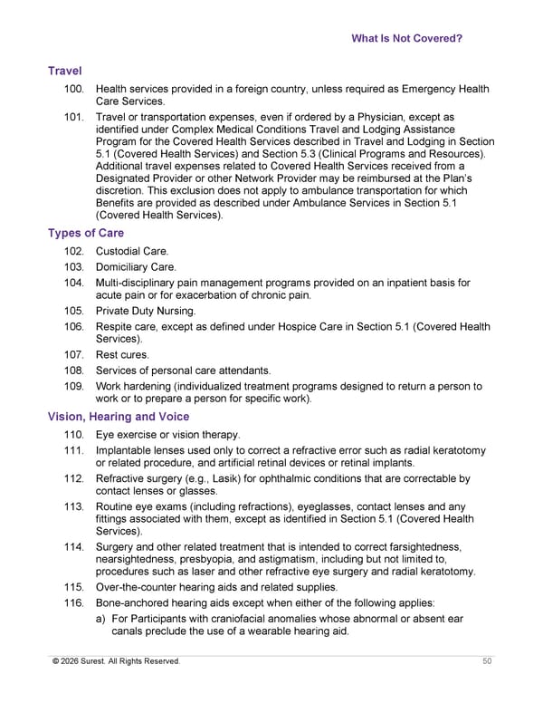 APTURA Group, Inc. - Surest Plan Summary - Page 52