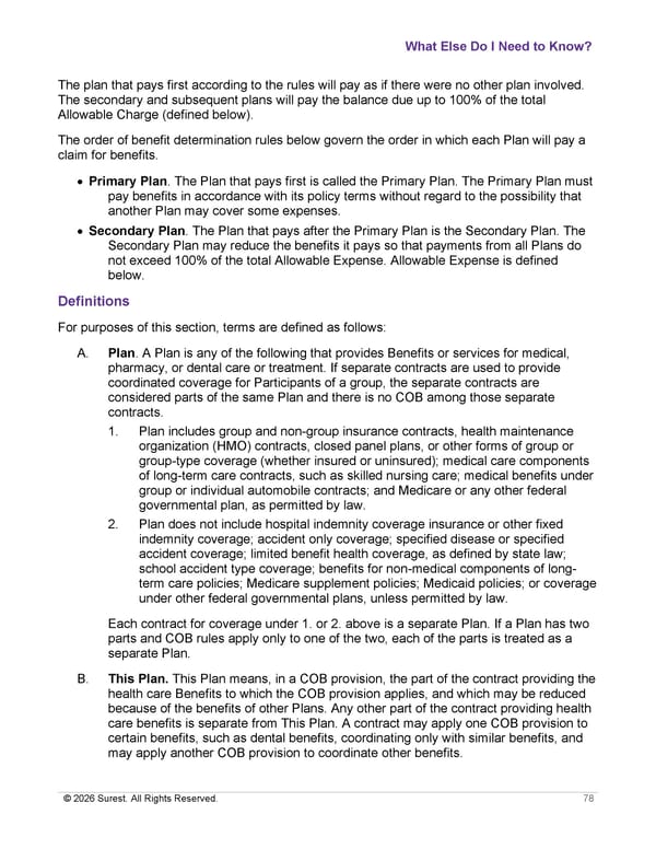 APTURA Group, Inc. - Surest Plan Summary - Page 80