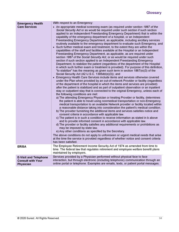 APTURA Group, Inc. - Surest Plan Summary - Page 96