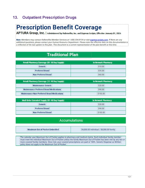 APTURA Group, Inc. - Surest Plan Summary - Page 103