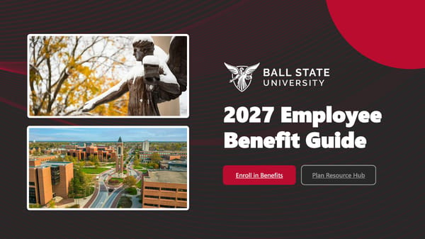 Ball State University 2027 Employee Benefit Guide - Page 1