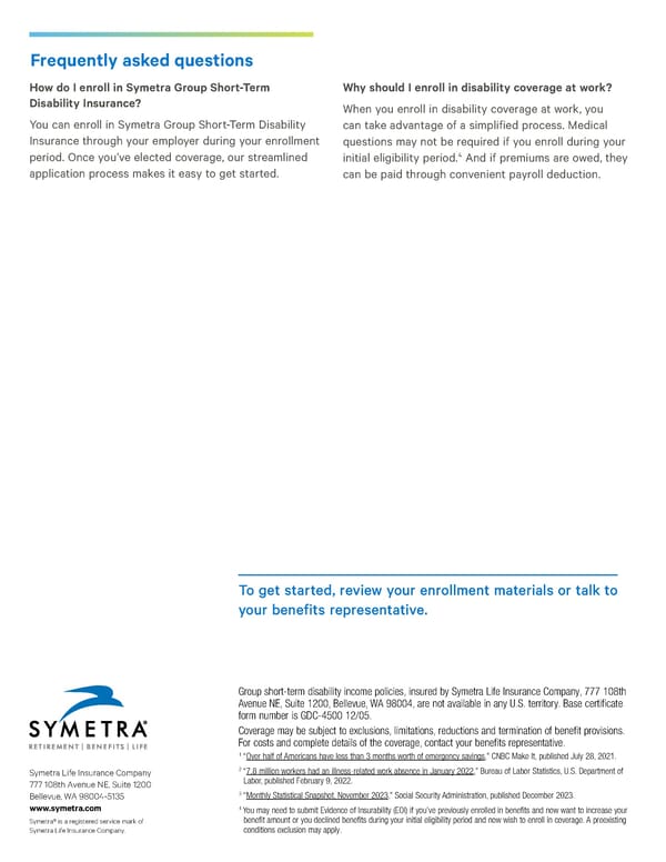 Short-Term Disability - Page 4