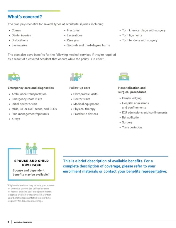 Accident Insurance - Page 2