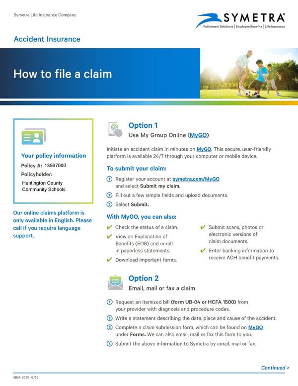 Accident Insurance - Page 5