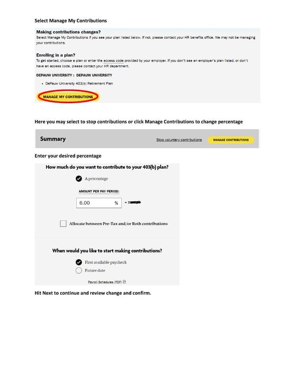 [TIAA] Change your 403(b) Contributions - Page 2
