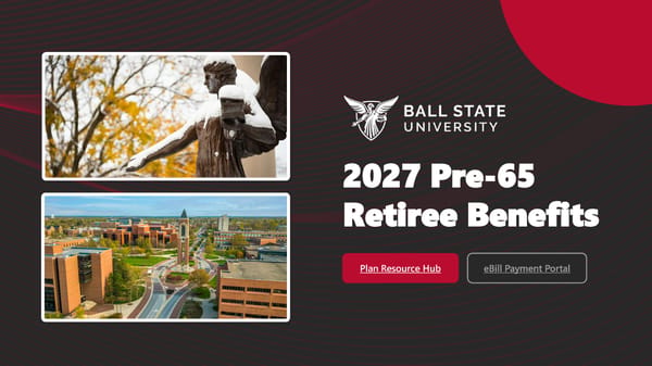 2027 Pre-65 Retiree Benefit Guide - Page 1
