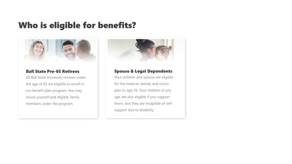2027 Pre-65 Retiree Benefit Guide - Page 3